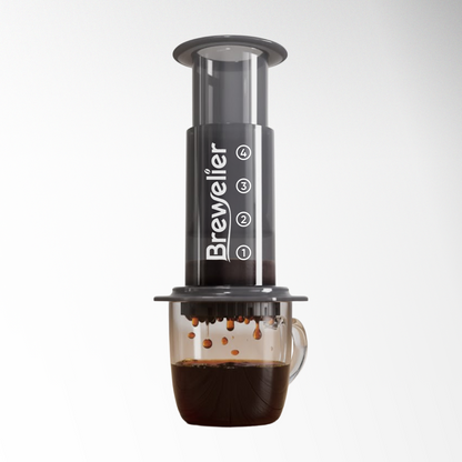Brewelier Portable Hand Press Coffee Pot