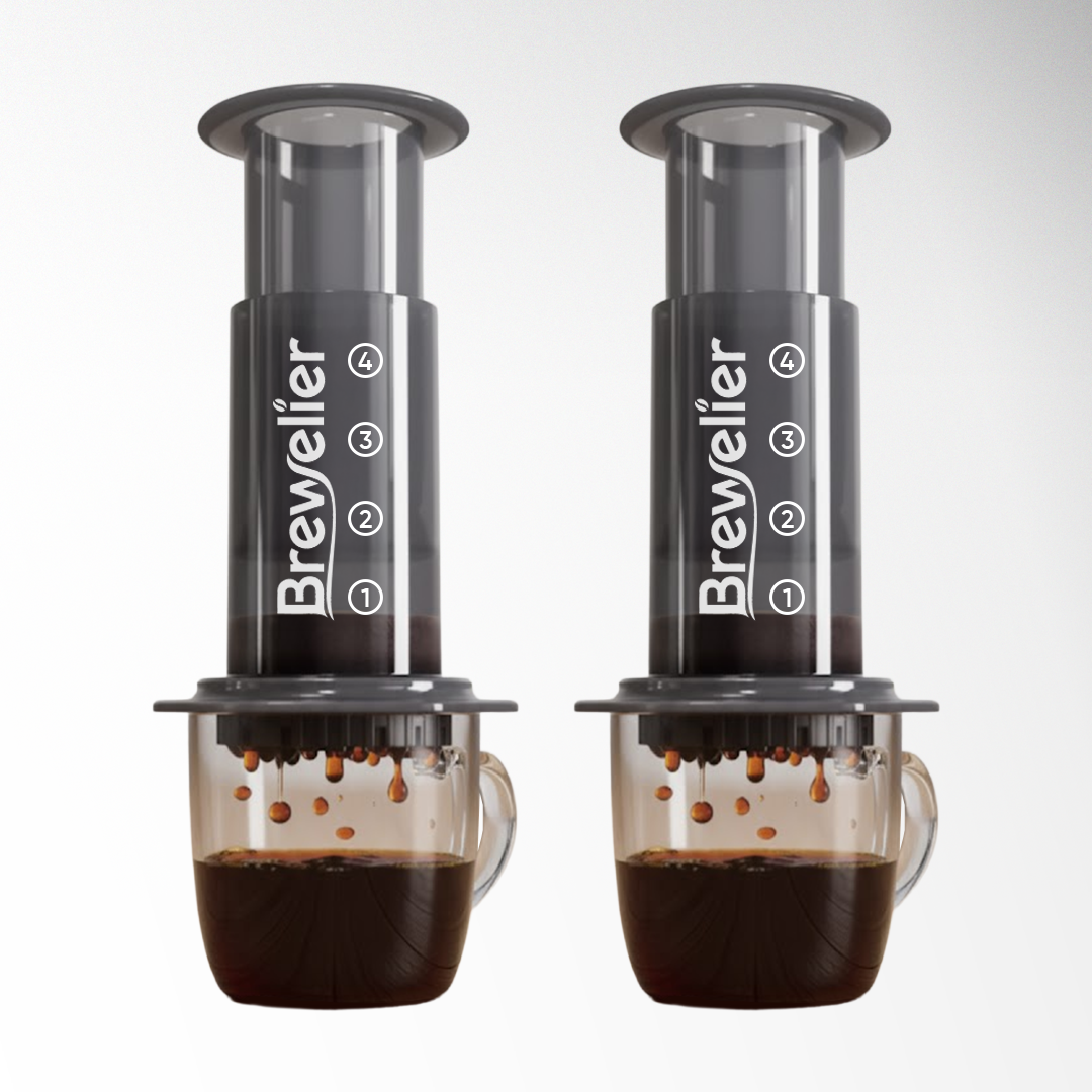 Brewelier Portable Hand Press Coffee Pot