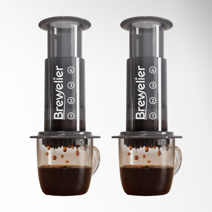 Brewelier Portable Hand Press Coffee Pot