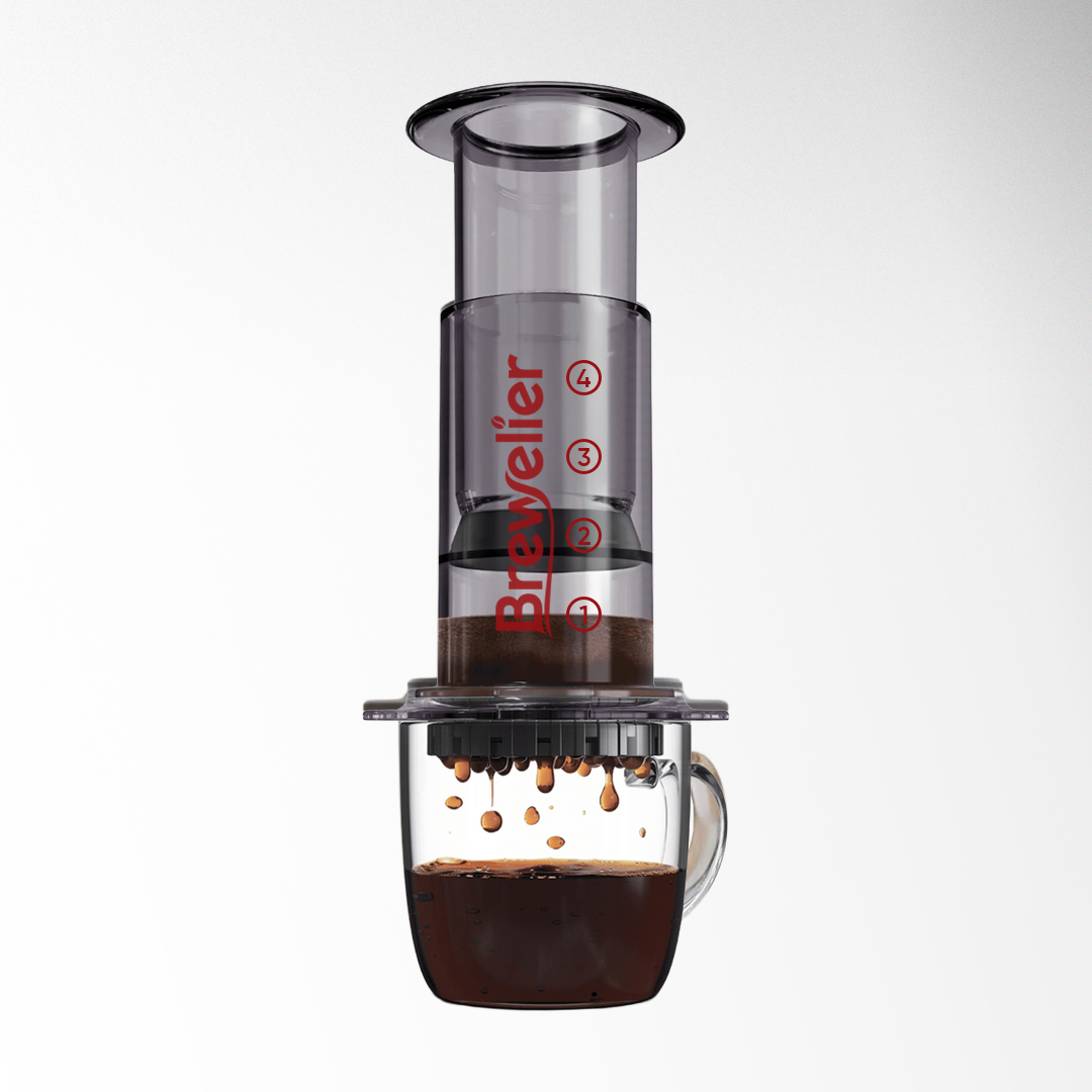 Brewelier Portable Hand Press Coffee Pot
