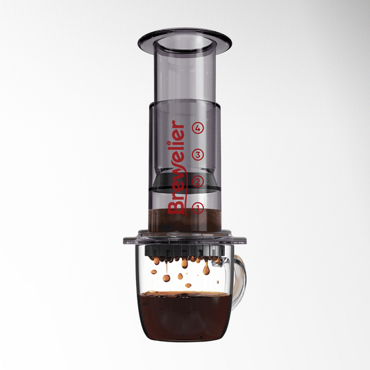 Brewelier Portable Hand Press Coffee Pot