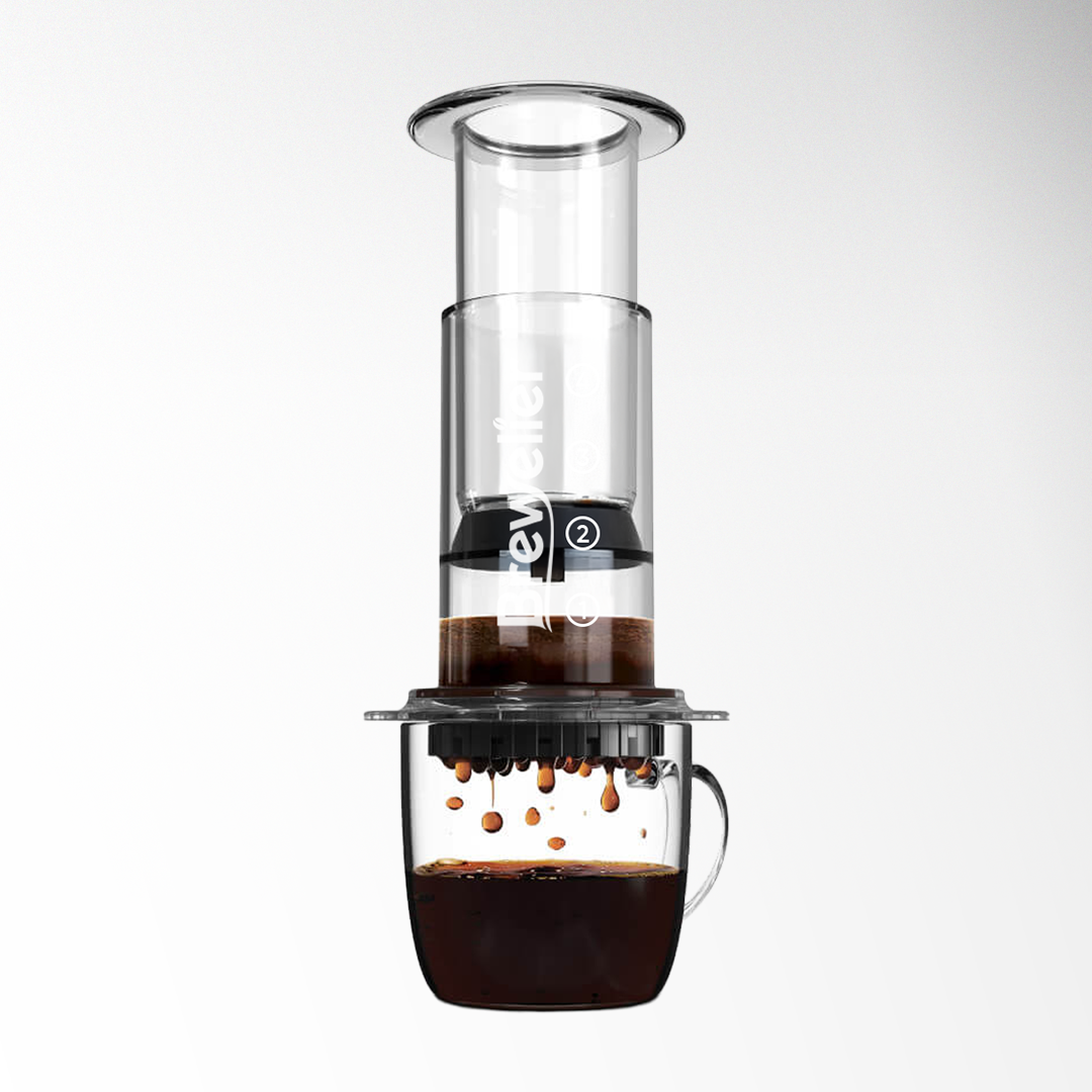 Brewelier Portable Hand Press Coffee Pot